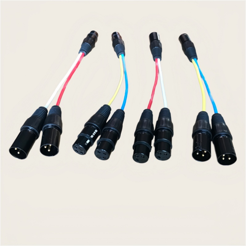Audio Splitter Y - Divisor en Y XLR de Audio