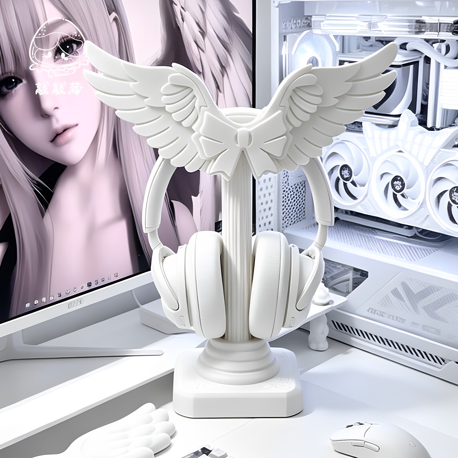 Headphone Stand Desk - Soporte para auriculares con diseño de