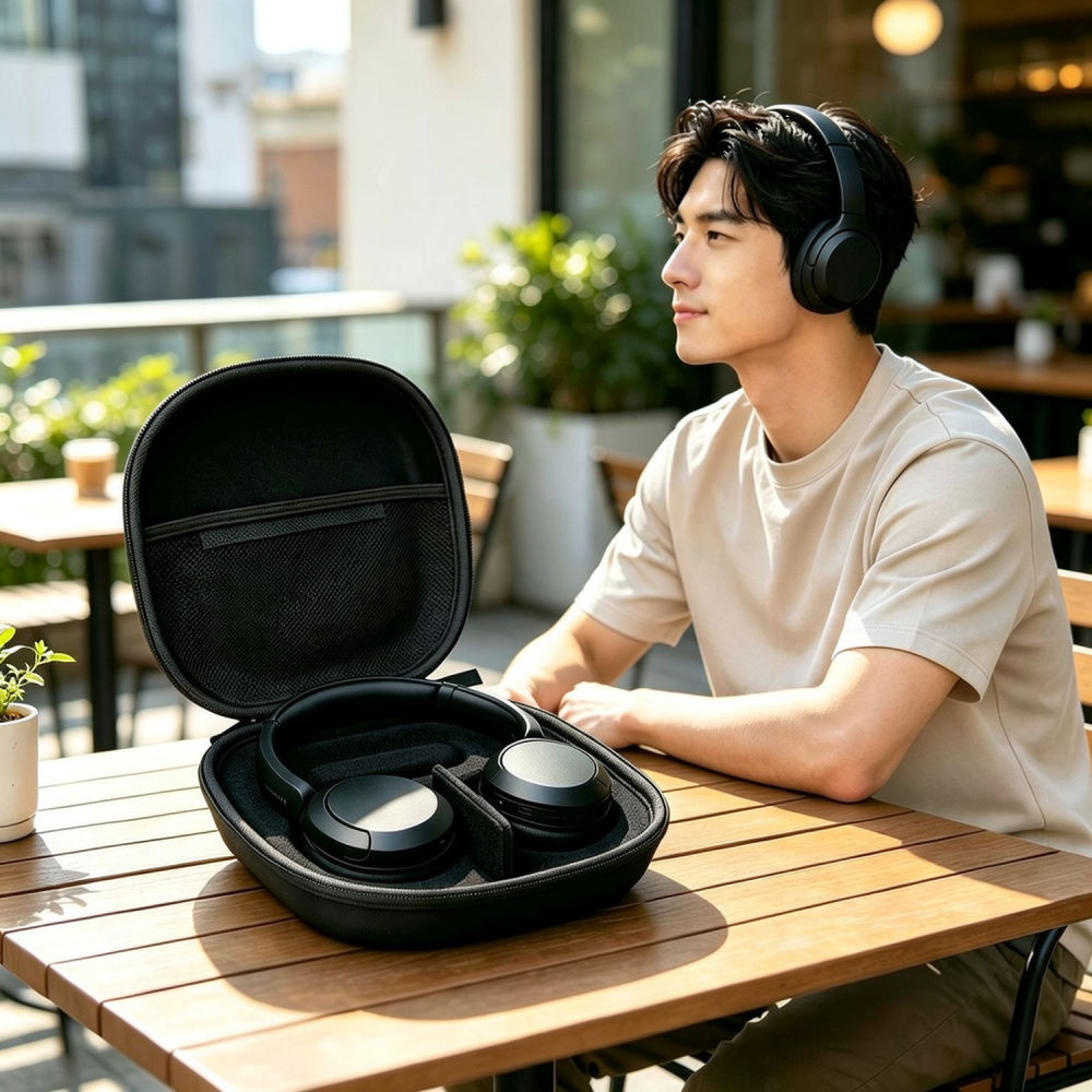 Estuche de almacenamiento resi - Sony Headphone Wh-1000Xm5 reseña y precio