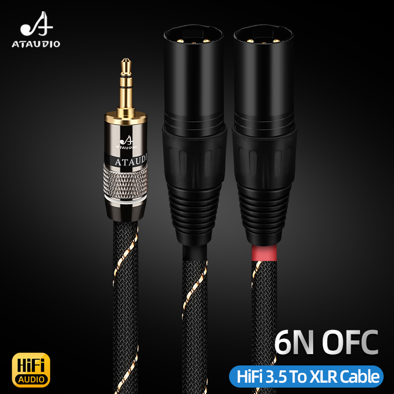 Cable de Audio HiFi de Alta Ca - Earphone Splitter Jack reseña y precio