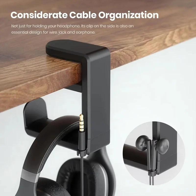 Soporte para Auriculares con C - Headphone Stand Desk reseña y precio