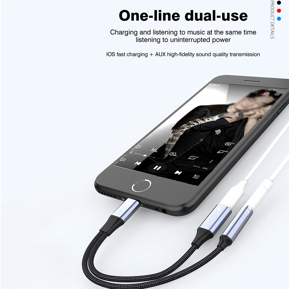 Adaptador de audio 2 en 1 tipo - Earphone Splitter Jack reseña y precio
