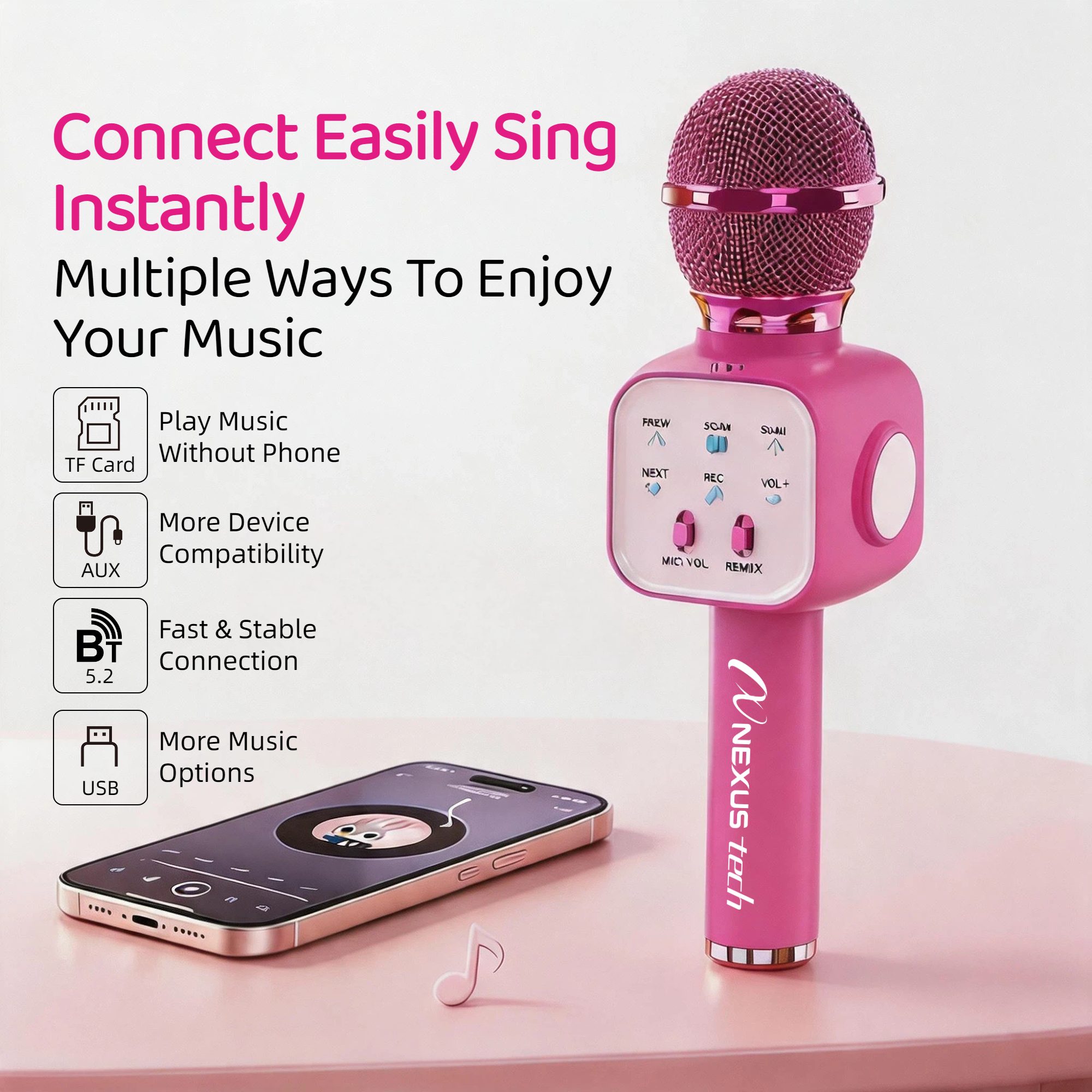 Micrófono de karaoke inalámbri - Shure Mic Sm58 reseña y precio