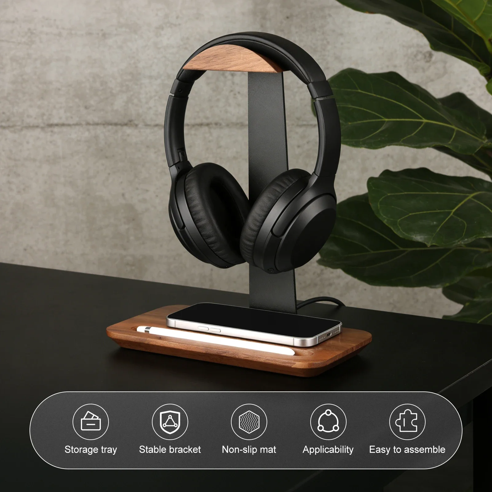 Soporte Universal para Auricul - Headphone Stand Desk reseña y precio