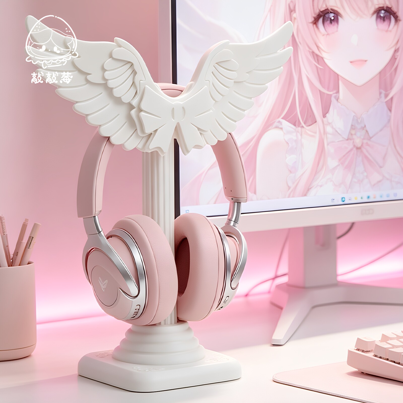 Soporte para auriculares con d - Headphone Stand Desk reseña y precio
