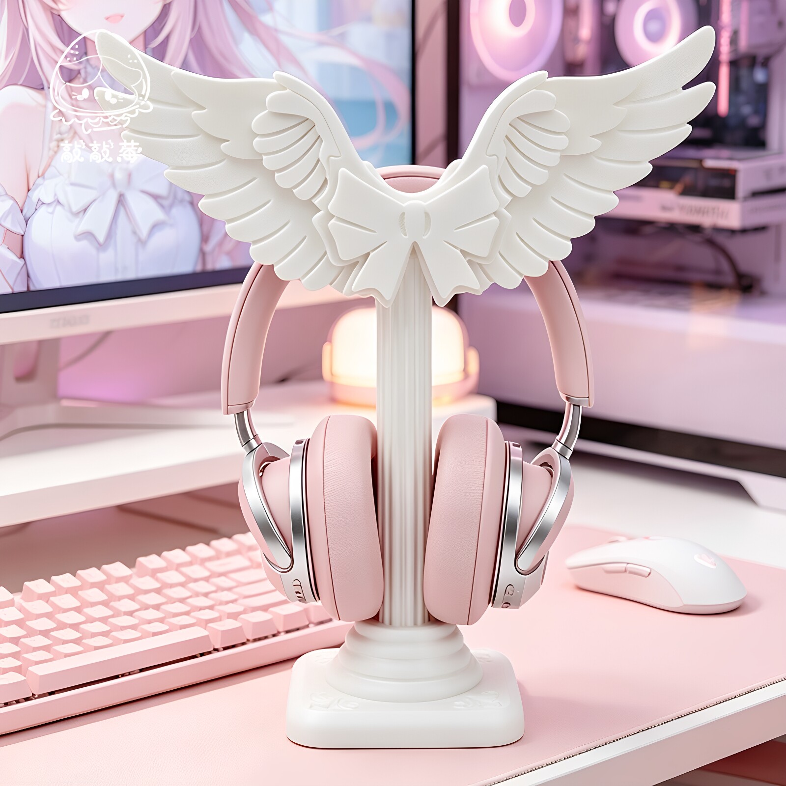 Soporte para auriculares con d - Headphone Stand Desk reseña y precio